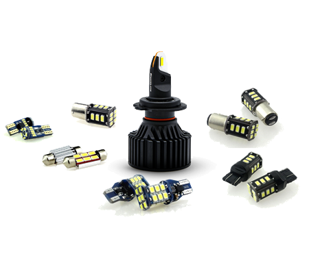 디에이치라이팅의 자동차용 조명 제품.[사진=디에이치라이팅]