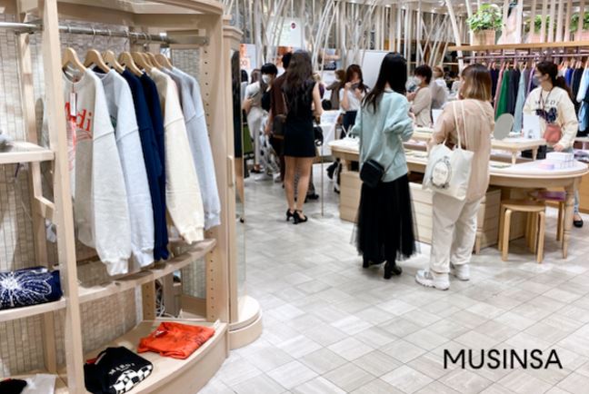 일본 시부야에서 열린 무신사 팝업 스토어 (사진=무신사)