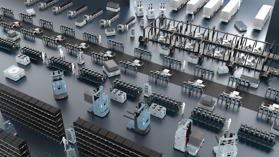 시스콘의 스마트팩토리 조감도.[사진=시스콘]