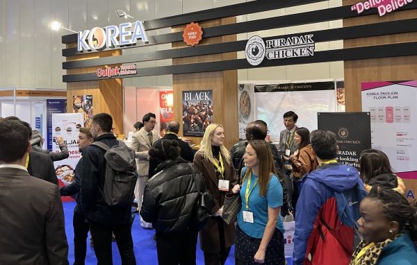 ‘런던 국제 프랜차이즈쇼(IFS London 2023)’ 한국관 전경 [사진=한국농수산식품유통공사]