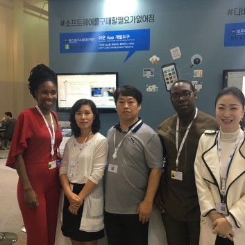 클라우드엑스포 행사 사진 [사진=에스엠시스템]