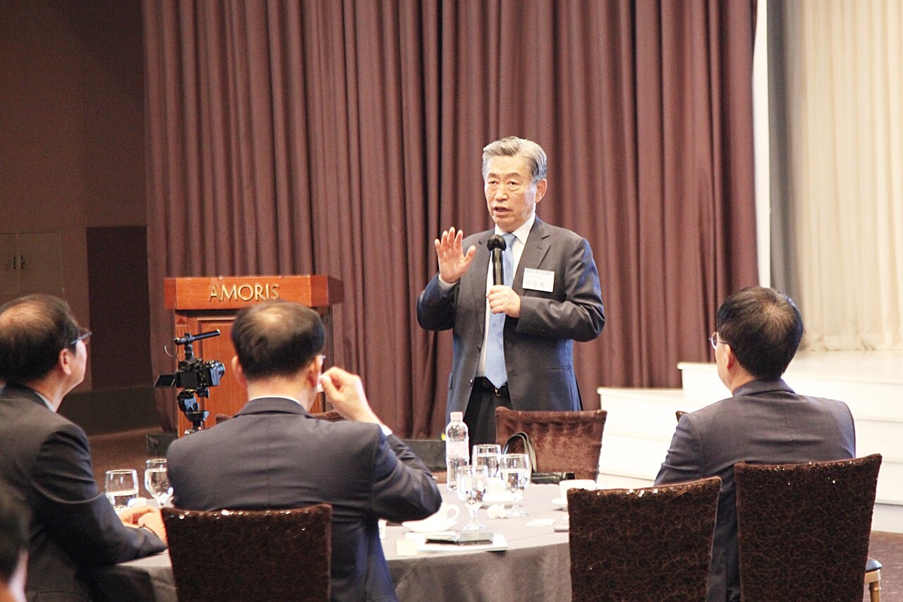 이금룡 (사)도전과나눔 이사장은 "세계적인 투자 시장으로 여겨진 중국은 최근 외국인 투자가 지속해서 줄어들고 있다"라며 "투자 전문가 대부분이 이제는 아세안 10개국과 인도를 주목하고 있는 이유다"라고 밝혔다. [사진=황정일 기자]