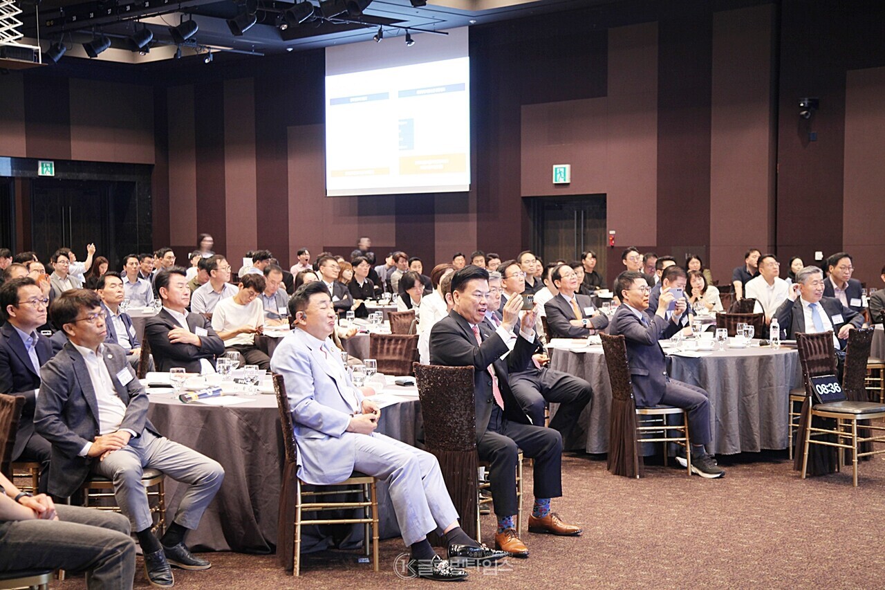 제65회 도전과나눔 기업가정신 포럼 전경. [사진=황정일 기자]