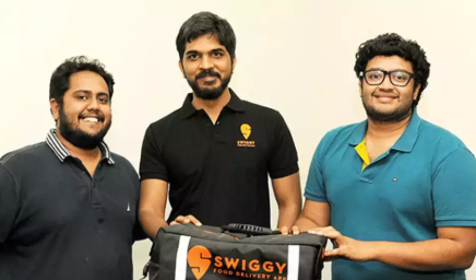 인도 퀵커머스 스타트업 스위기의 공동창업자들.[사진=스위기 홈페이지]