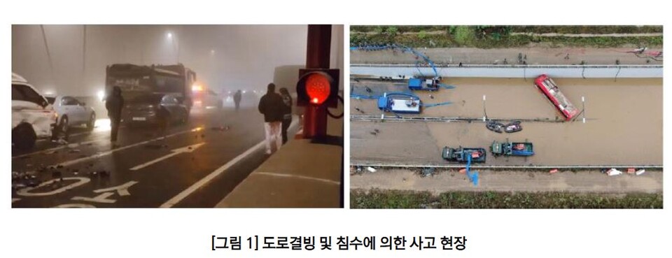 최근 도로 침수, 블랙아이스 등 도로안전을 위협하는 요소들에 대한 문제 해결이 새로운 숙제로 떠오르고 있다.[사진=NIPA]